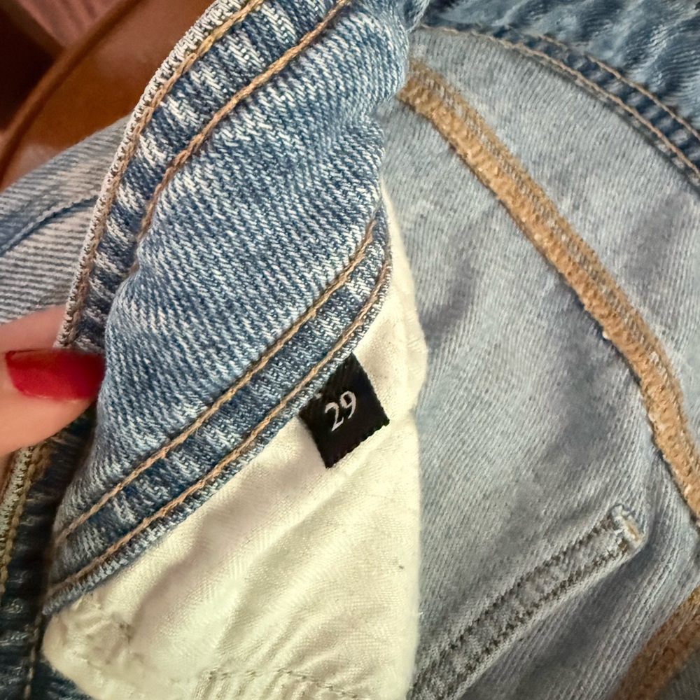 7 For All Mankind Light Blue Flare Jeans - Picture 5 of 5
